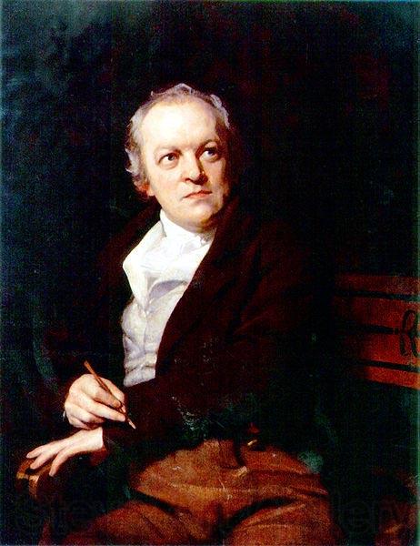 Thomas Phillips Portrait of William Blake Spain oil painting art